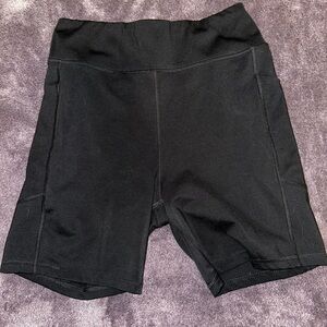 American Eagle Outfitters Black Bike Shorts